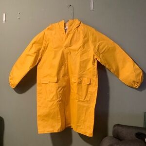 Stearns First Mate Vintage Rain/Fishing pvc Hooded Jacket Size M Preowned